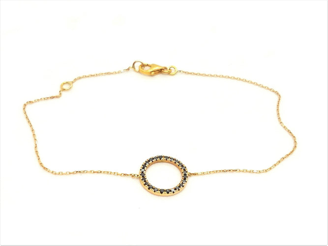 Bracelet Bracelet Graphique Or rose Diamant 58 Facettes 579185RV