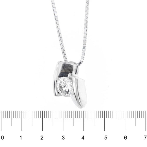 Collier Collier solitaire diamant 0,45 ct 58 Facettes 11146