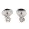 Boucles d'oreilles Boucles d'oreilles Puces Or blanc Diamant 58 Facettes 2218364CN