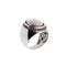 Bague 48 Bague Chevalière diamants et rubis 58 Facettes 31149