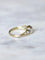 Bague solitaire vintage deux ors et diamant 58 Facettes