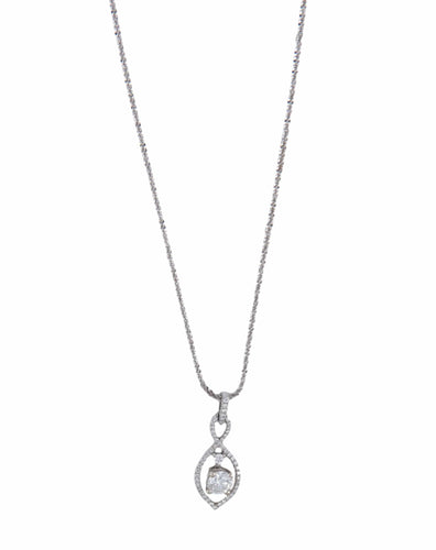 Collier COLLIER PENDENTIF OR & DIAMANTS 58 Facettes BO/220106