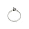 Bague 56 Bague solitaire Or blanc Diamant 58 Facettes 29529
