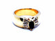 Bague 56 Bague Or jaune Saphir 58 Facettes 990432CN