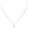 Collier Collier Chaîne + pendentif Or blanc Diamant 58 Facettes 578624CD