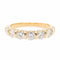 Bague 53 Bague Demi alliance Or jaune Diamant 58 Facettes 2686083CN