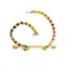 Bracelet Bracelet chakra Email arc-en-ciel Diamants 58 Facettes 31740