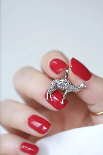 Pendentif Pendentif ancien dromadaire diamants 58 Facettes