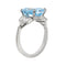 Bague 52 Bague topaze et diamants 58 Facettes 1607