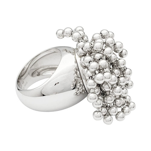 Bague 49 Bague Cartier, "Paris Nouvelle Vague", or blanc. 58 Facettes 32088