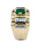 Bague Bague Tank 2 ors, émeraude et diamants 58 Facettes