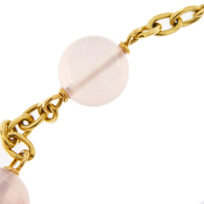 Bracelet Bracelet avec quartz rose 58 Facettes 28141B