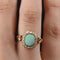 Bague 55 Bague opale et perles fines 58 Facettes 21-729