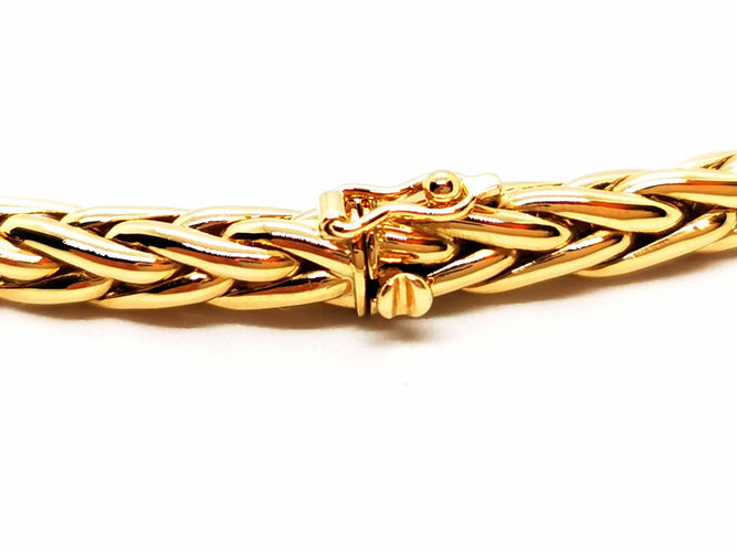 Collier Collier Maille palmier Or jaune 58 Facettes 1629936CN
