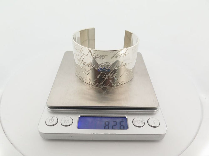 Bracelet bracelet TIFFANY & CO manchette notes gm argent massif 925 58 Facettes 254318