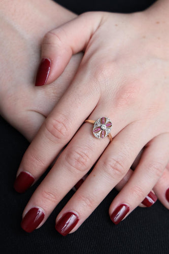 Bague 52.5 Bague Marquise Or blanc Diamant 58 Facettes 1670337CN