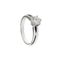 Bague 54 Bague solitaire Or blanc Diamant 58 Facettes 4114