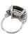 Bague BAGUE STYLE ART-DÉCO QUARTZ FUMÉ ET DIAMANTS 58 Facettes 056221
