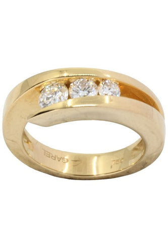 Bague BAGUE "NEIMA TRILOGIE" SIGNÉE GAREL 58 Facettes 051331