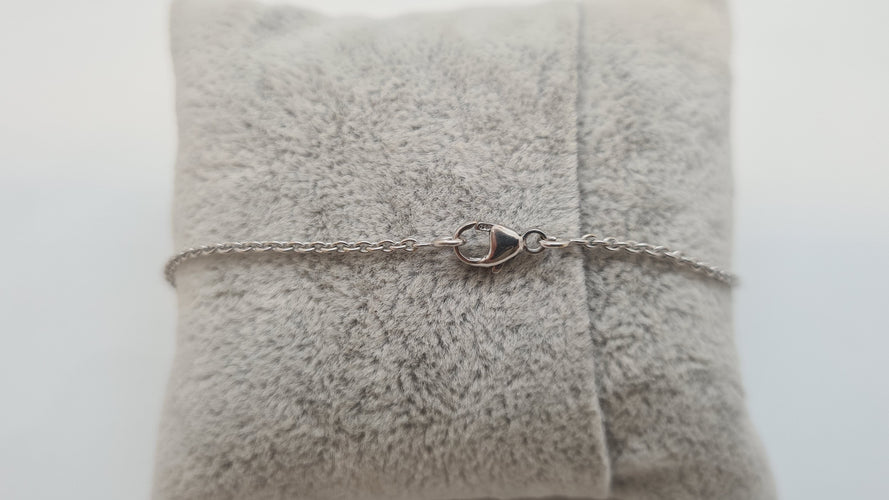 Bracelet Bracelet en Or blanc, diamants 58 Facettes