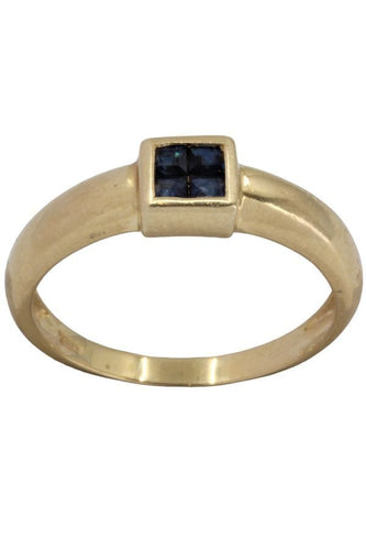 Bague Bague moderne saphirs 58 Facettes 061391