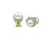 Boucles d'oreilles Boucles d’oreilles or jaune, perles et diamants 58 Facettes