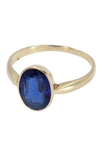 Bague 60 Bague ancienne saphir 58 Facettes 060911