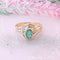Bague Bague Emeraude Diamants 58 Facettes AA 1488
