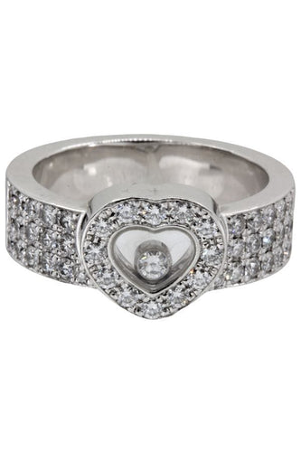 Bague BAGUE CHOPARD "HAPPY DIAMONDS" 58 Facettes 041211