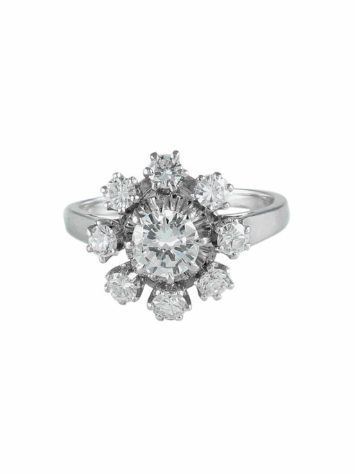 Bague Bague Marguerite Diamants 58 Facettes