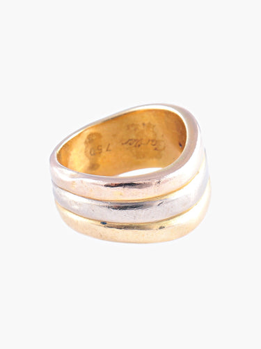 Bague Bague CARTIER pour Collier 3 Ors 58 Facettes