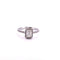 Bague Bague Solitaire diamant taille émeraude 0.80ct 58 Facettes