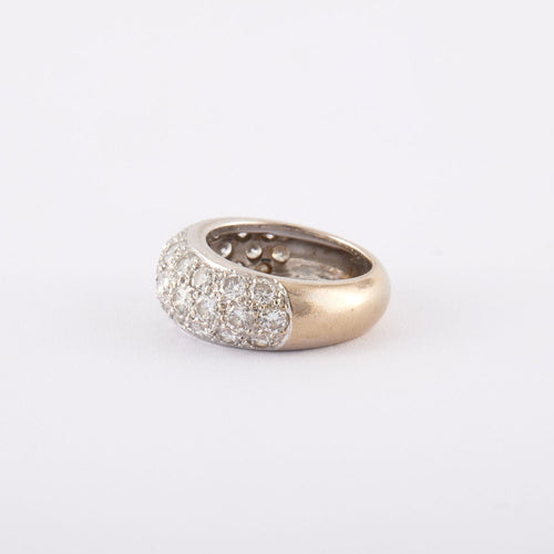 Bague 45 Bague Bandeau Diamants 58 Facettes JE496