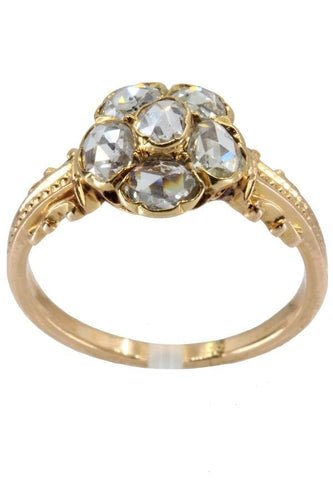 Bague BAGUE FLEUR NAPOLÉON III 58 Facettes 041031