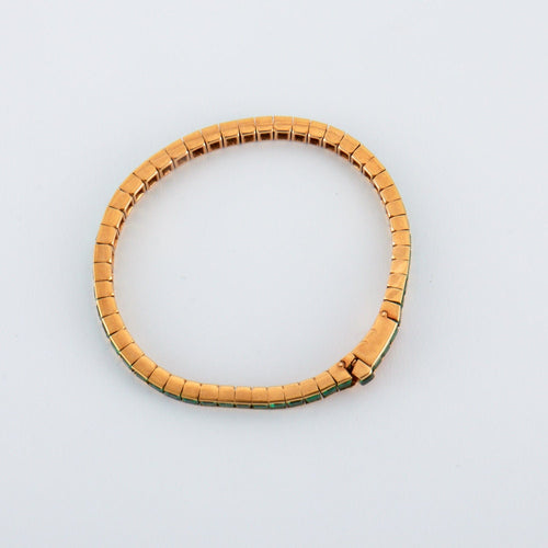 Bracelet CARTIER - Bracelet ligne Emeraudes 58 Facettes