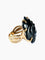 Bague 52 Chanel - Bague Camélia Grand Modèle Onyx et Or Jaune 58 Facettes