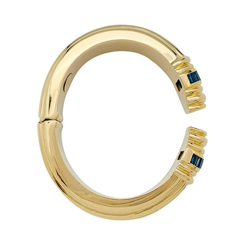 Bracelet Bracelet Vintage or jaune saphirs. 58 Facettes 31493