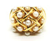 Bague 54 Bague Cocktail Or jaune Perle 58 Facettes 1752174CN