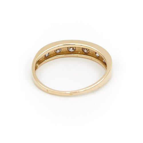 Bague 54 Bague Alliance Or jaune Diamant 58 Facettes 1875619CN