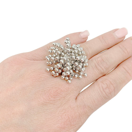 Bague 49 Bague Cartier, "Paris Nouvelle Vague", or blanc. 58 Facettes 32088