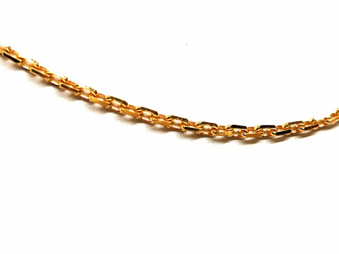 Collier Collier Maille forçat Or jaune 58 Facettes 1523663CN