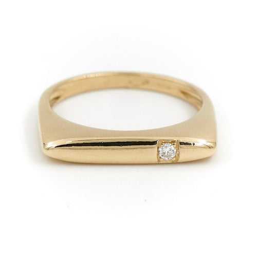 Bague 55 Bague Or jaune Diamant 58 Facettes 1907872CN