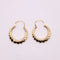 Boucles d'oreilles Petite créoles rondes 58 Facettes