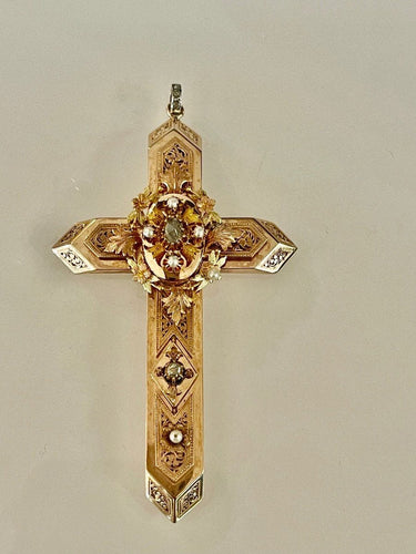 Pendentif Pendentif Croix Napoléon III 58 Facettes