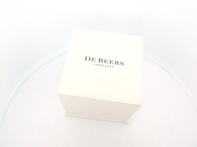 Bague 53 bague DE BEERS solitaire caress platine diamants 0.44ct 58 Facettes 255724