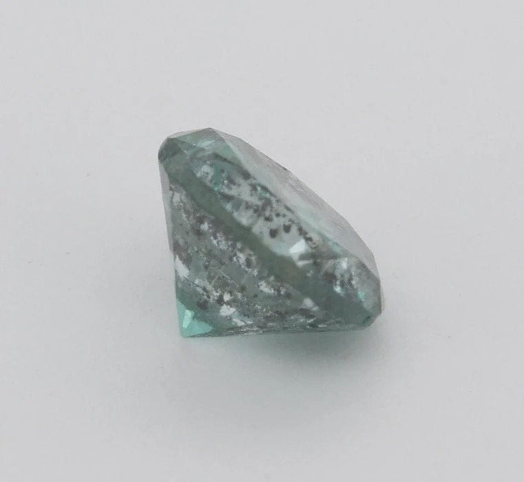 Gemstone Diamant bleu naturel fantaisie bleu vif 1.00cts certificat IGL 58 Facettes 185