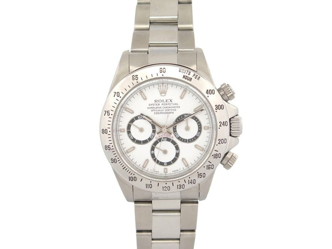 Montre vintage montre ROLEX daytona zenith tritium 40mm acier 58 Facettes 254963