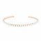 Bracelet Ginette NY Bracelet Jonc Open Pearl Bang Or rose Perle 58 Facettes 2394623CN
