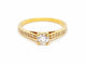 Bague 53 Bague Solitaire Or jaune Diamant 58 Facettes 578712RV