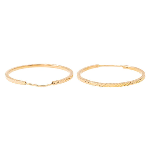 Boucles d'oreilles Boucles d'oreilles Créoles Or jaune 58 Facettes 1917640CN